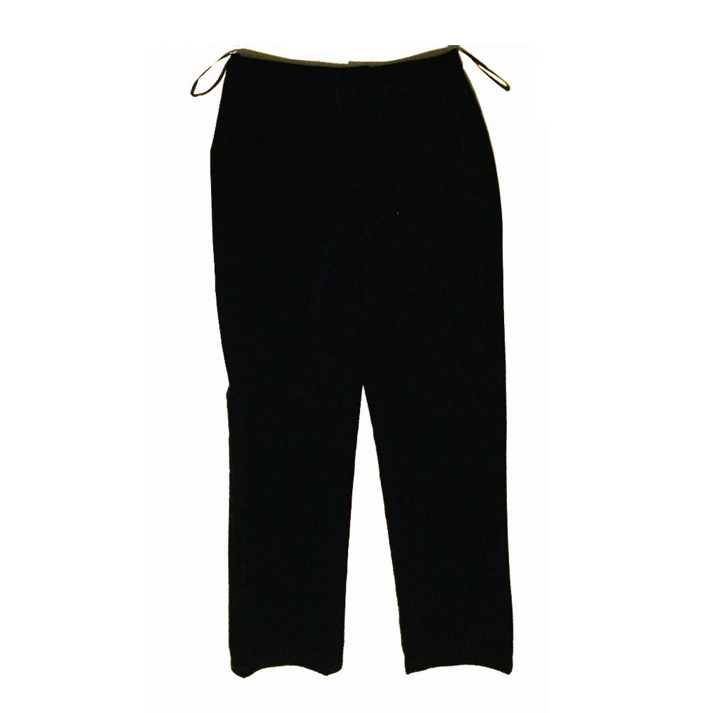 Easy Spirit Black Velvet Pants size 12